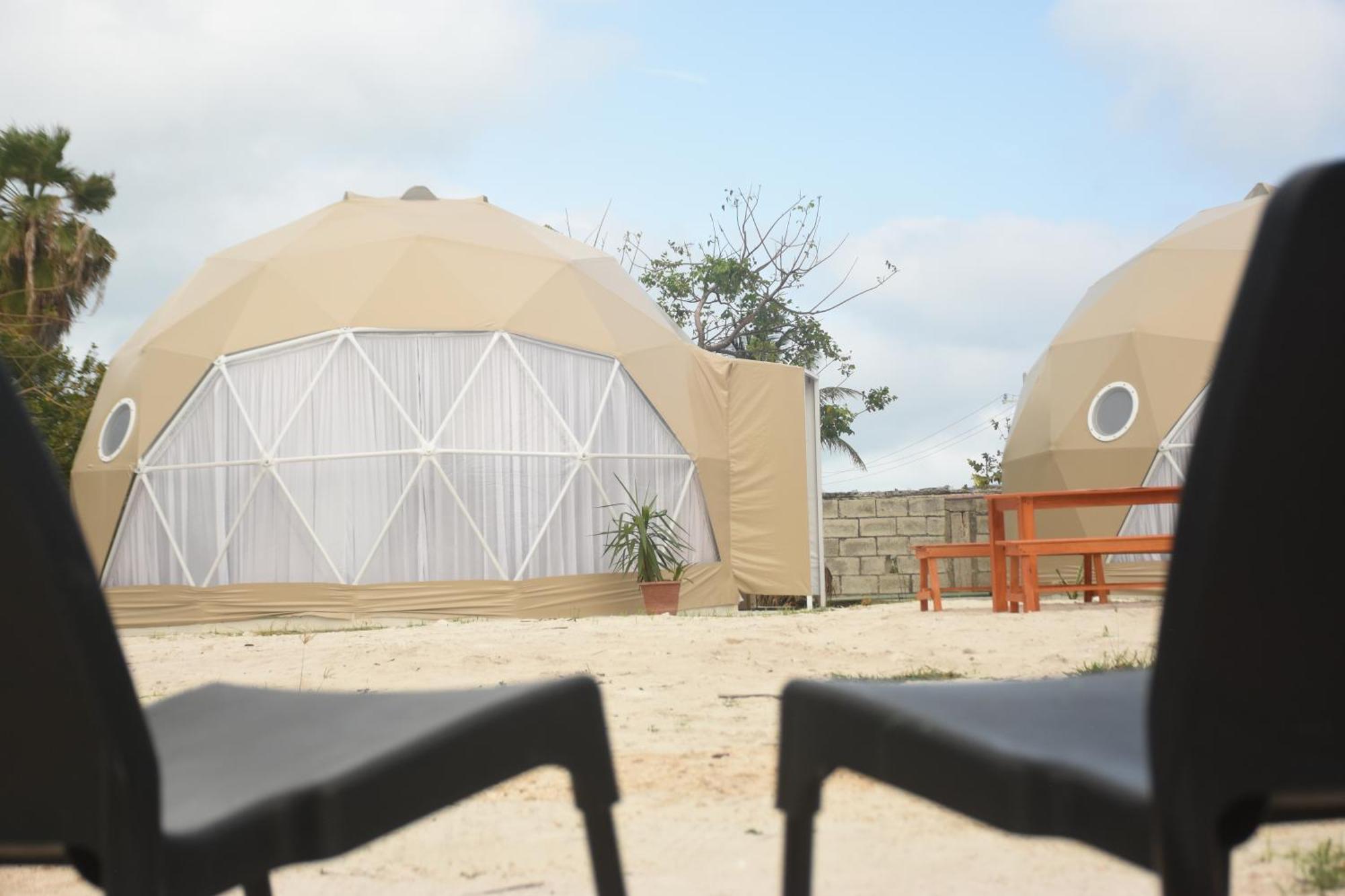Hotel Hidden Island Glamping Isla Mujeres Exterior foto